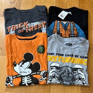 Boys Halloween Graphic Tees